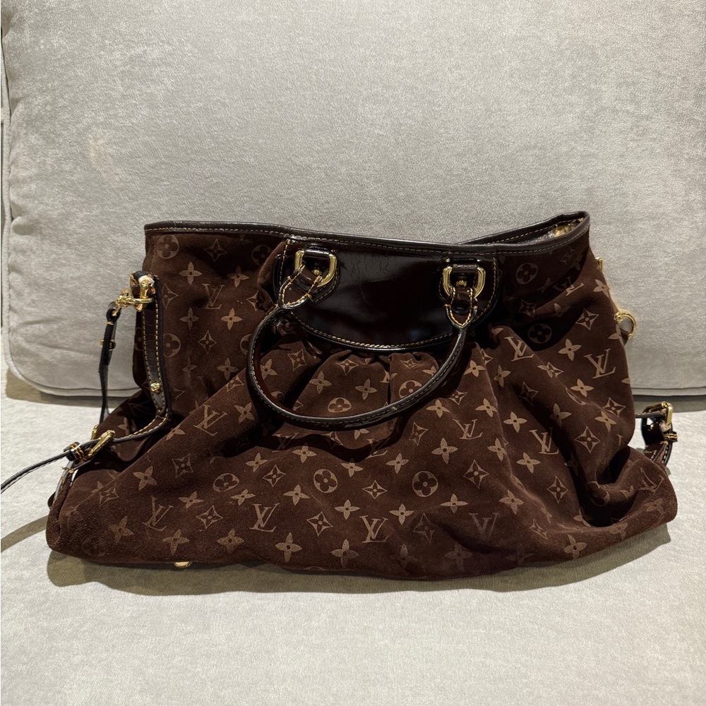 Vintage Louis Vuitton Dark Brown Monogram Shoulder Bag
